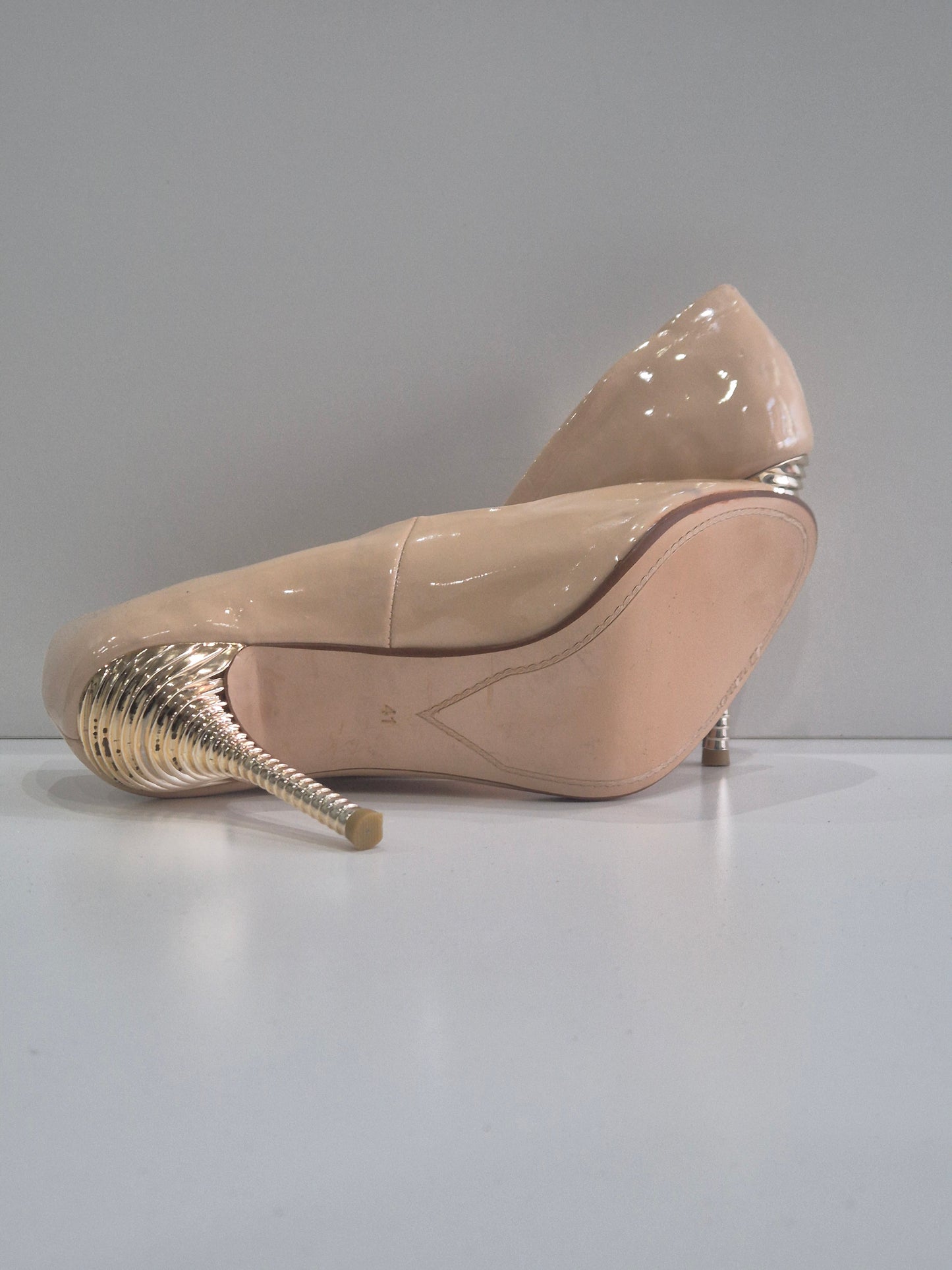 Dune bridal heel