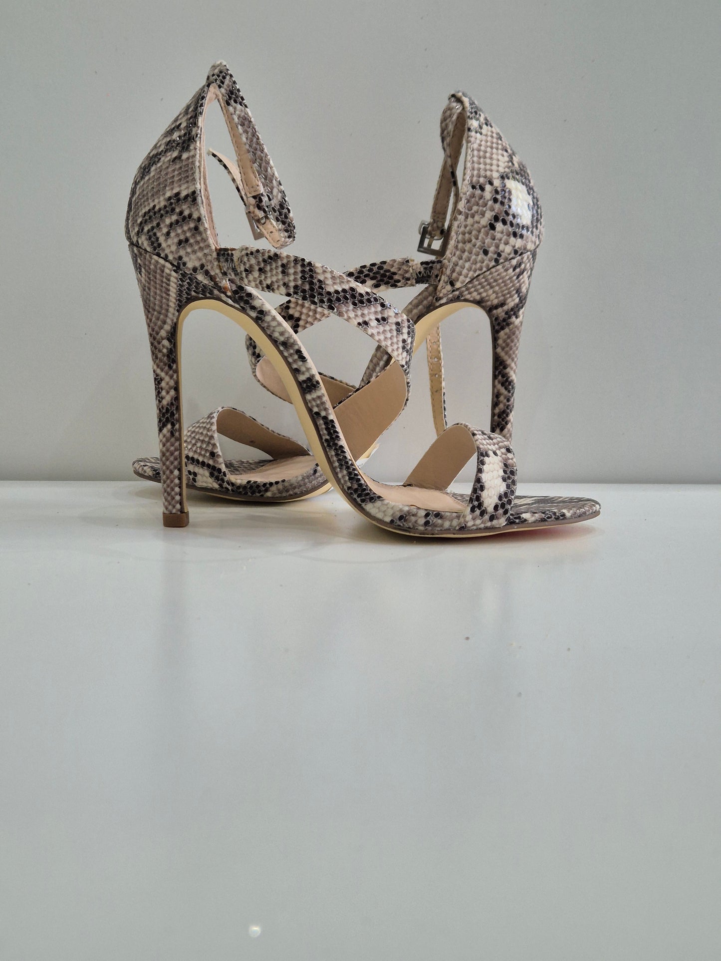 Shoe box Evening heel