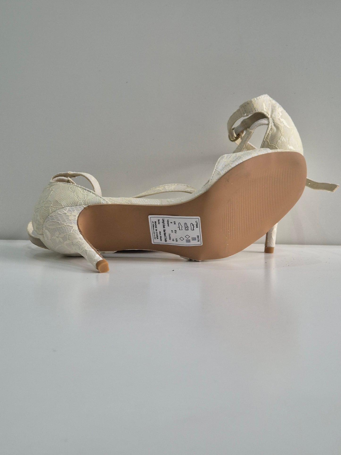 Sole DNA bridal heel