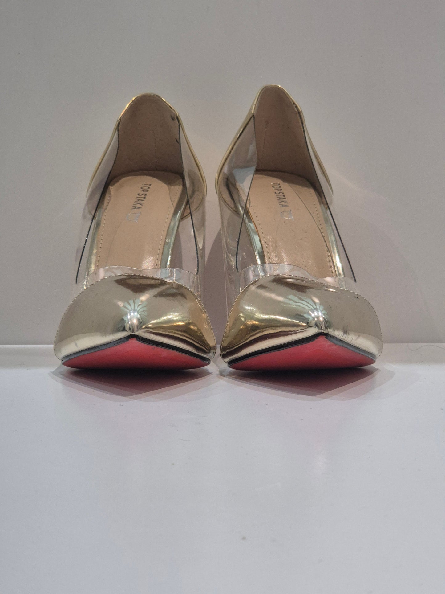 Top Staka bold heel