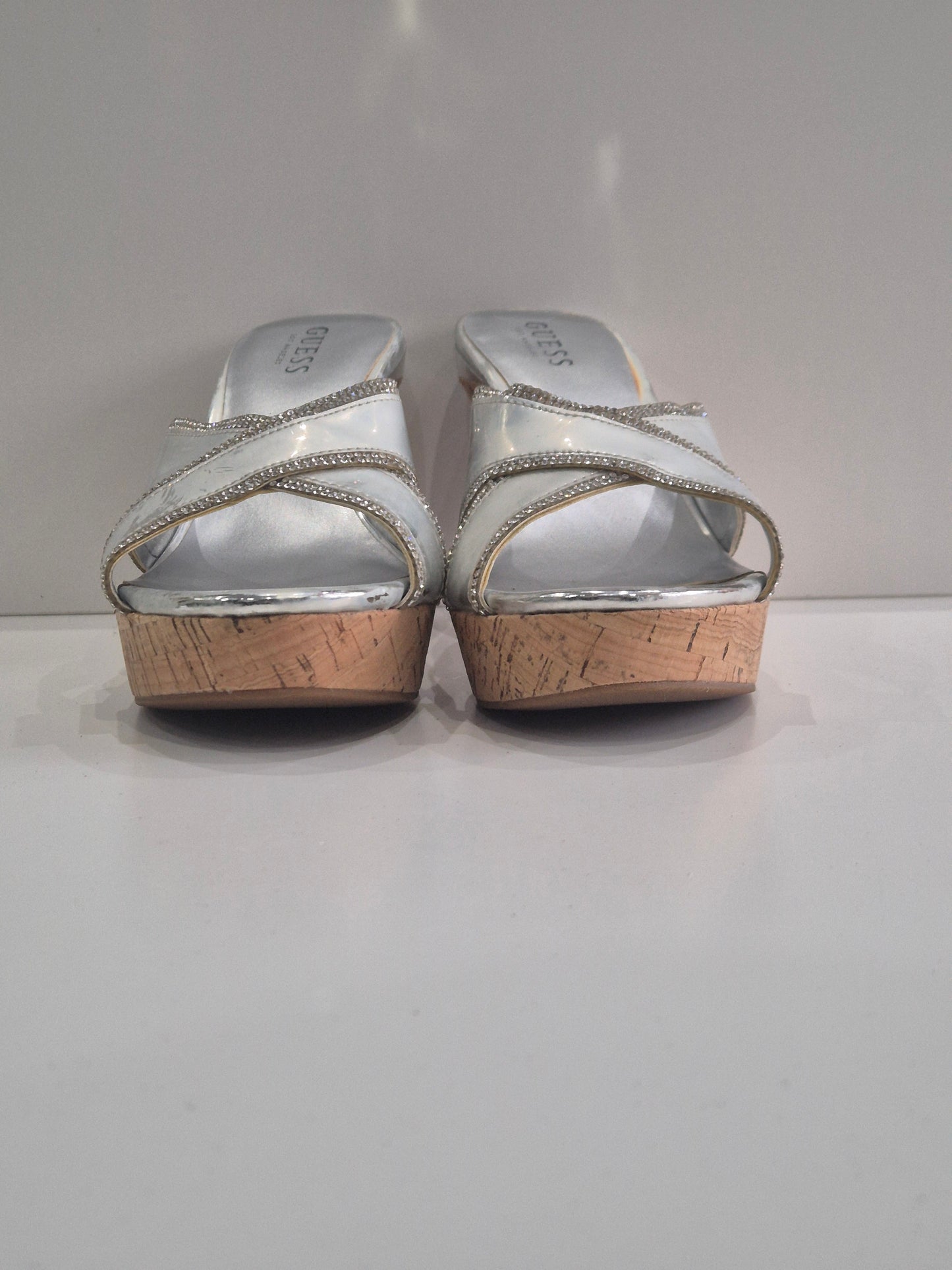 Guess wedge designer heel