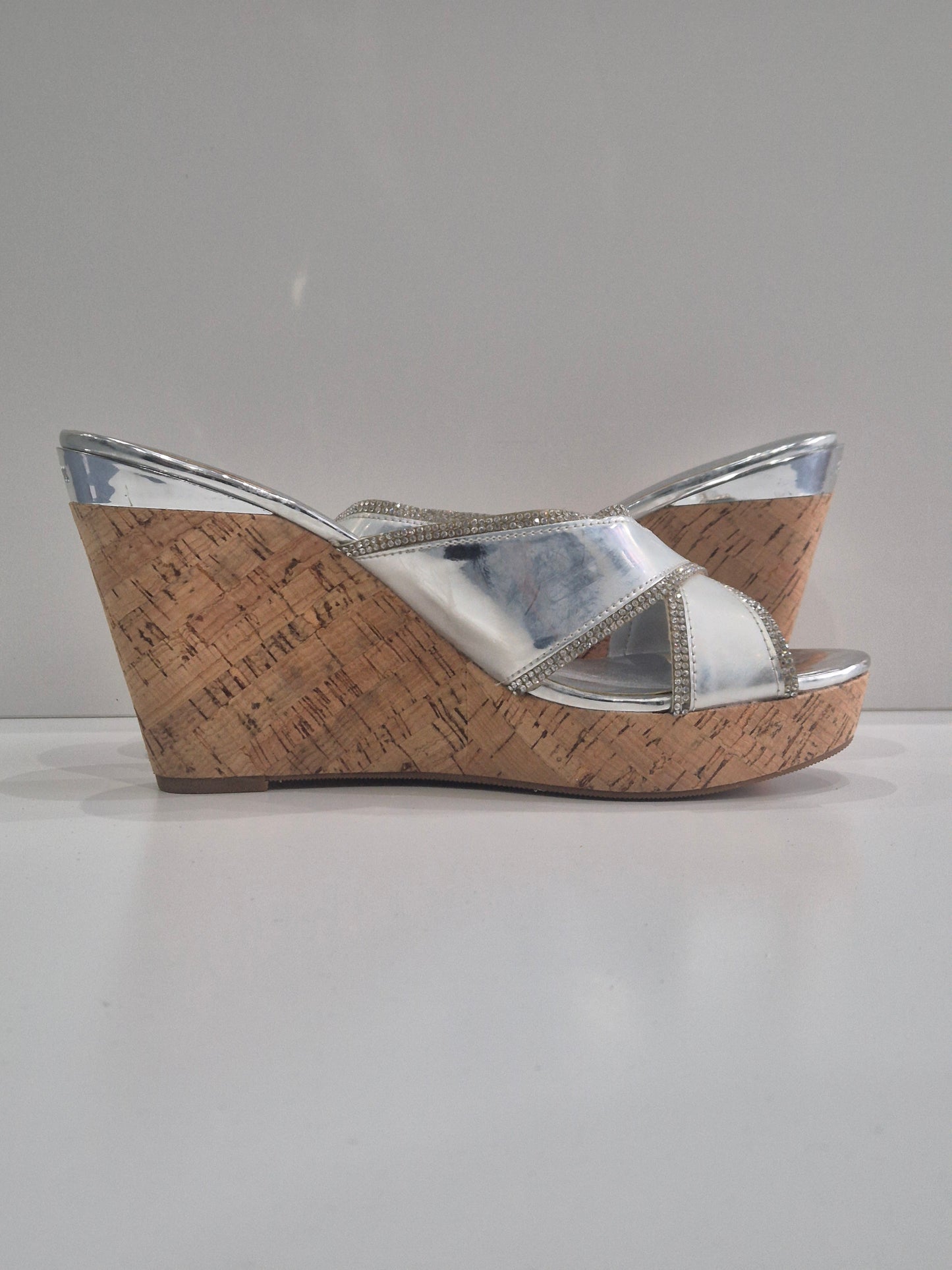 Guess wedge designer heel