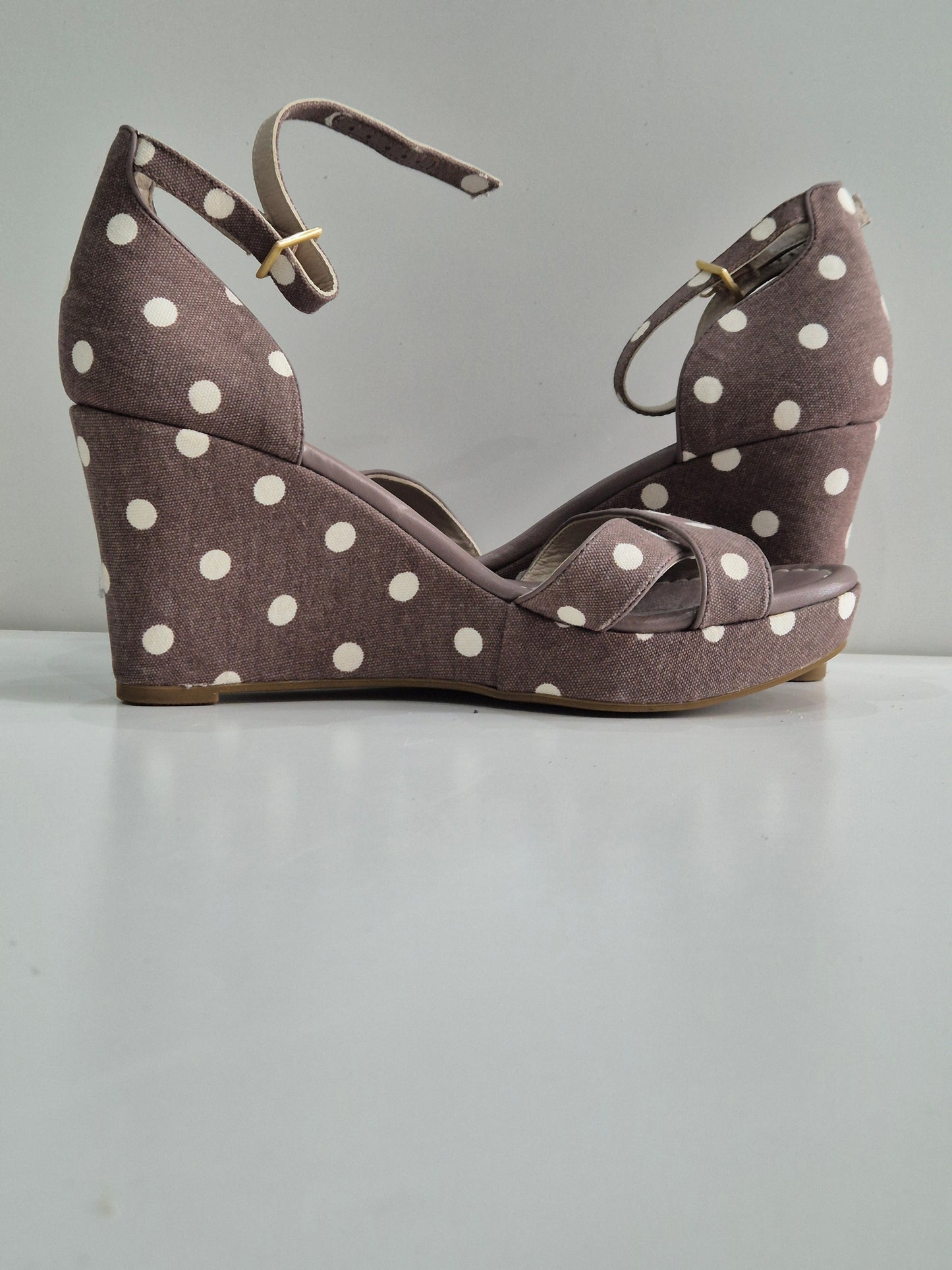Borden wedge designer heels