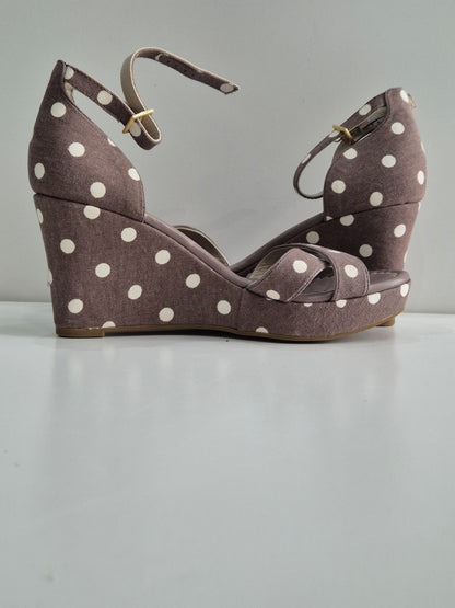Borden wedge designer heels