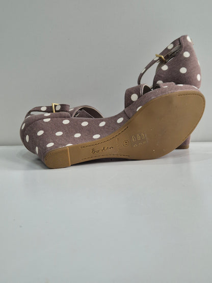 Borden wedge designer heels